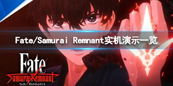 【Fate/Samurai Remnant攻略】Fate/Samurai Remnant实机演示一览（详细教程）